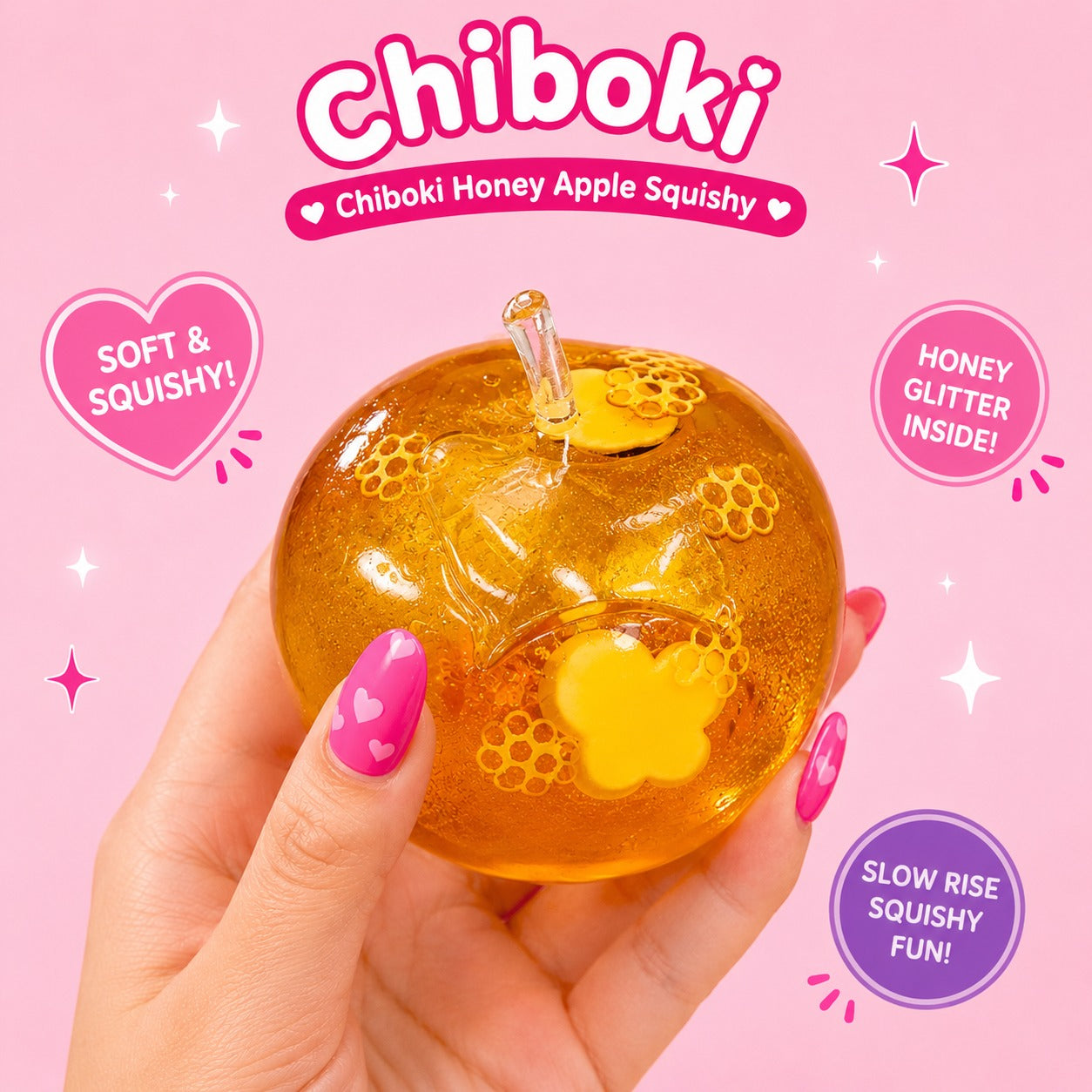 Chiboki Honey Apple Squishy 🍯