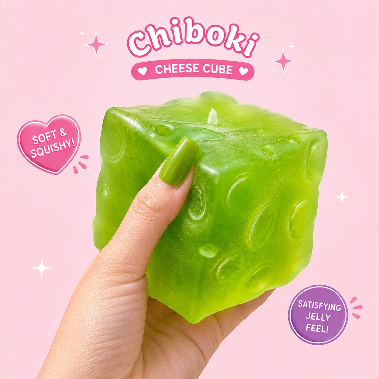 Chiboki Green Cheese Cube 💚