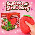 🍓 Squeeeze Strawberry Squishy Toy 🍓
