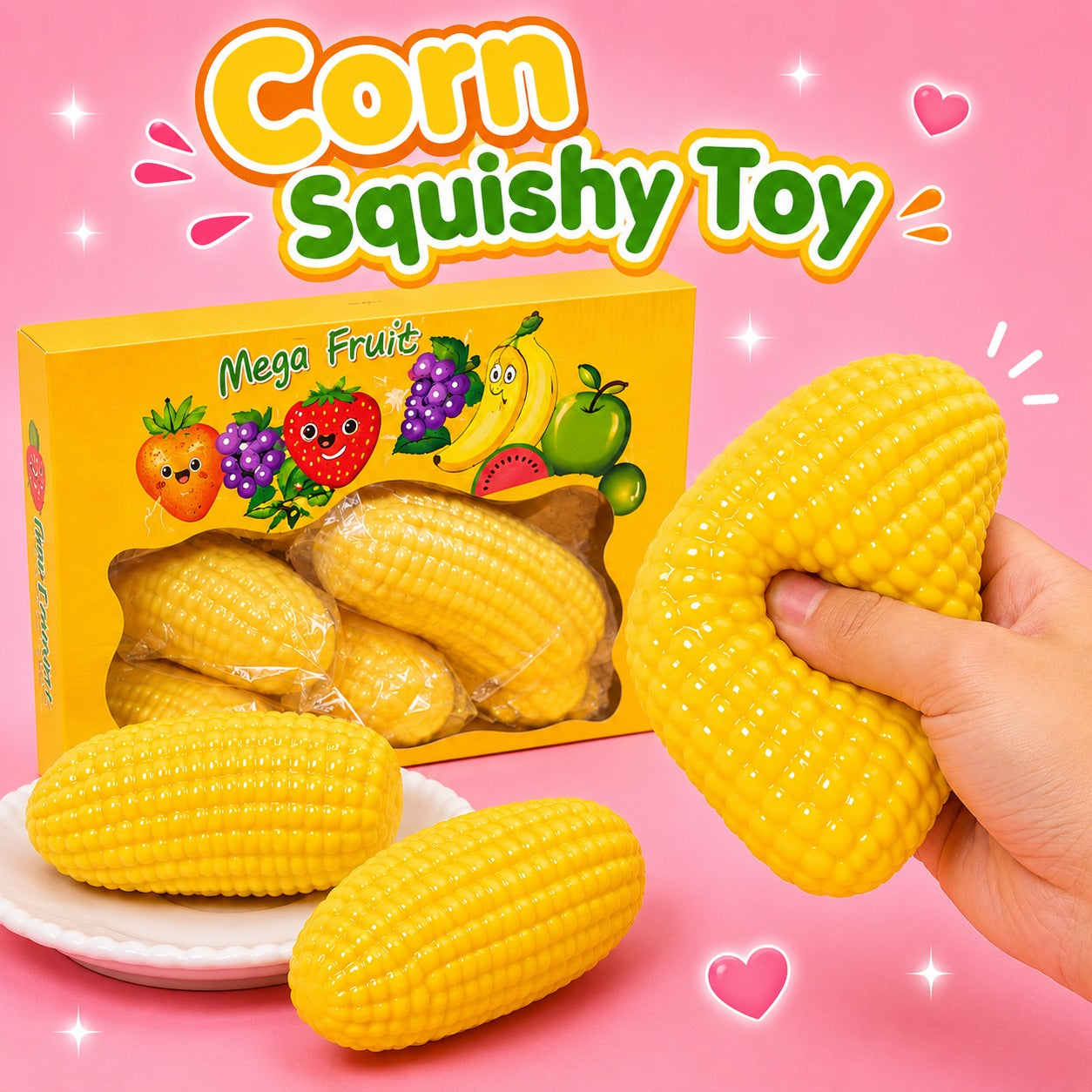 🌽 Corn Squishy Toy 🌽